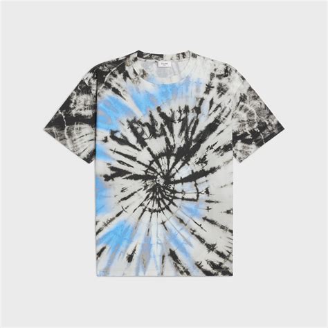 celine shirt tie dye|celine loose t.